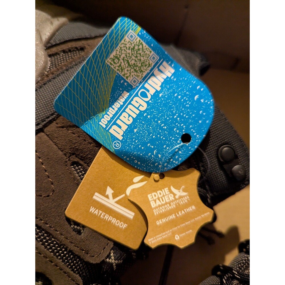 LAST PAIR!! sz 8 Brand New Eddie Bauer Men's Outdoor Hiking Boots - Picture 2 of 12